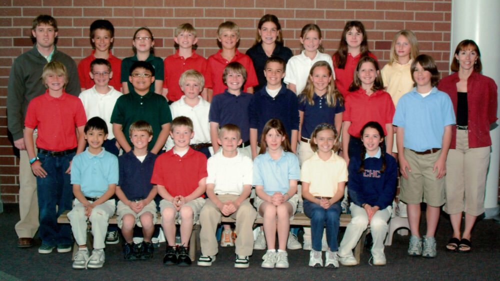 organizing school photos